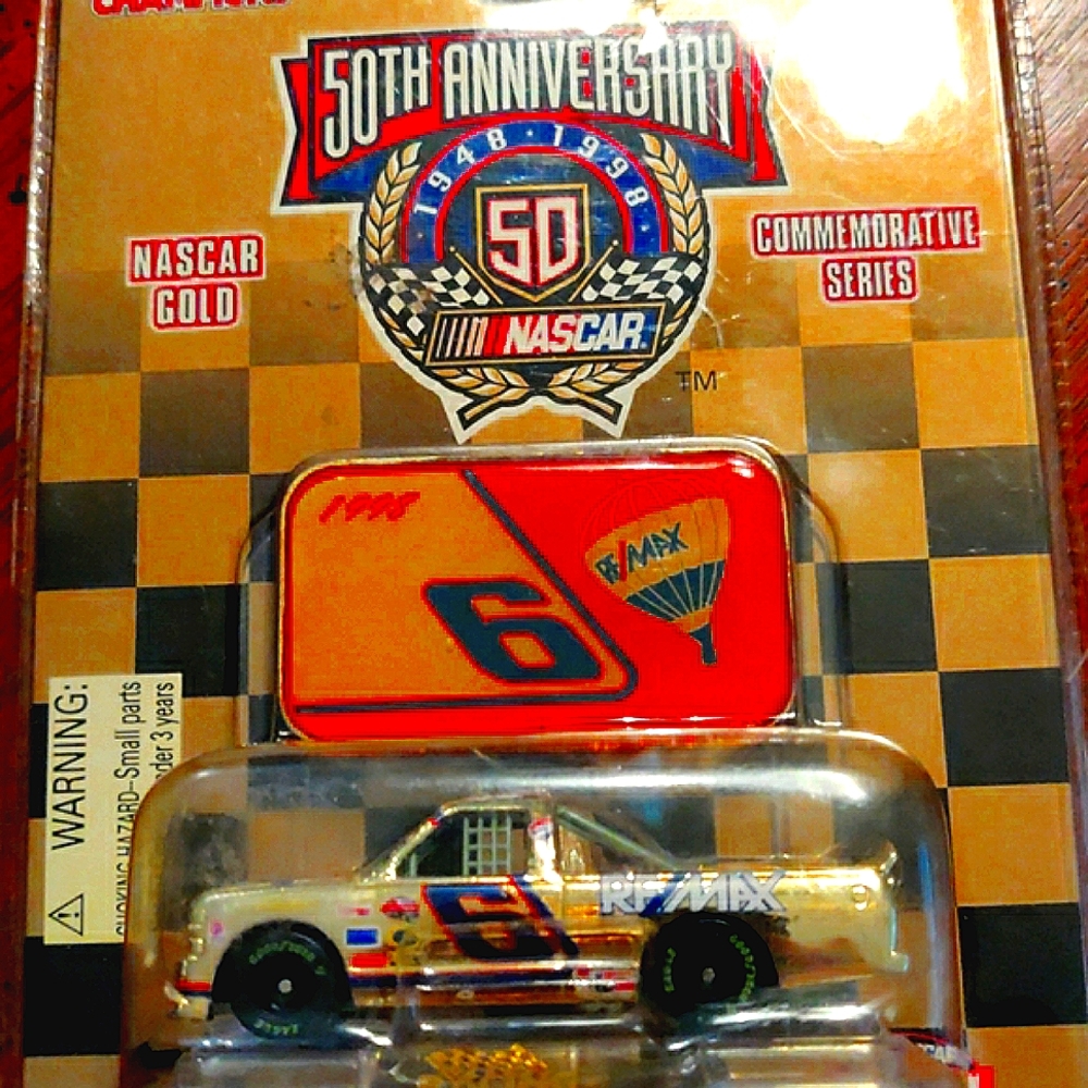 Collectable 50th Anniversary 1998 Gold #6 Racing Truck. Never opened. New!!!